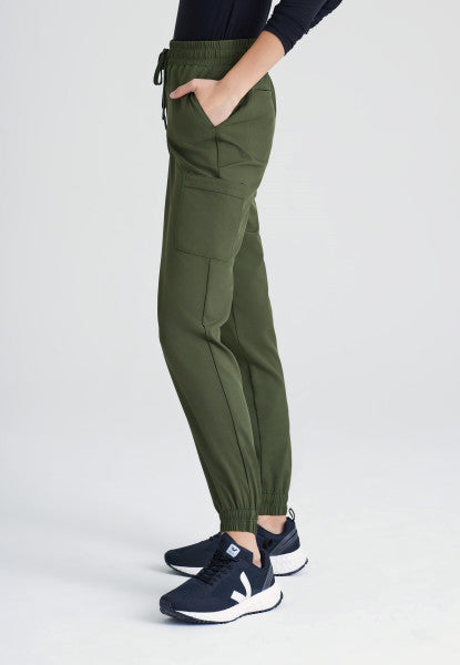 Women's Grey's Anatomy Evolve "Terra" Jogger in Petite Length - BodyMoves Scrubs Boutique